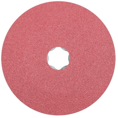 Pferd 40701 COMBICLICK Fiber Disc 4-1/2in Dia. Ceramic Oxide CO 80 Grit Upgrade 40701-PFERD